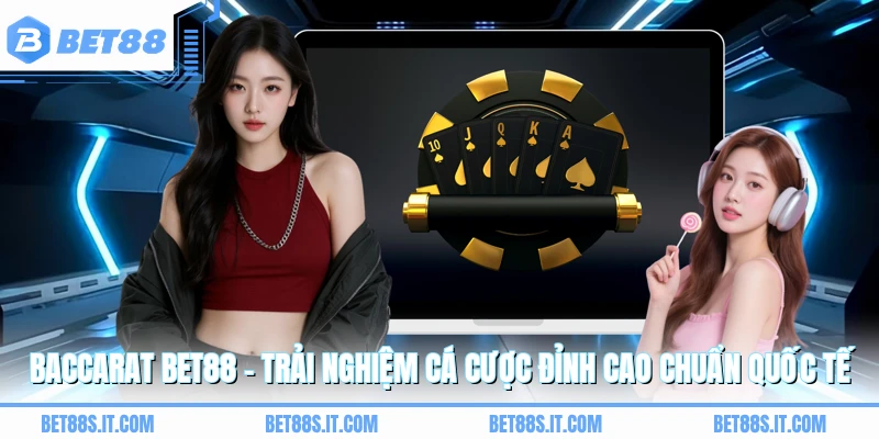 Baccarat BET88 - Trải Nghiệm Cá Cược Đỉnh Cao Chuẩn Quốc Tế