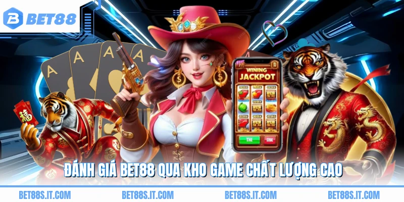 Đánh giá BET88 qua kho game chất lượng cao